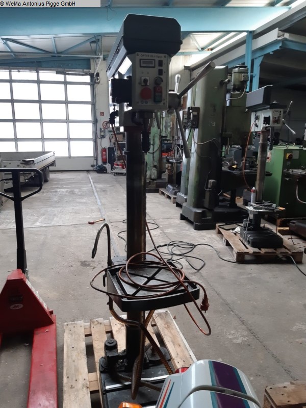 used Pillar Drilling Machine OPTIMUM Opti drill B28 H vario used Pillar Drilling Machine OPTIMUM Opti drill B28 H vario