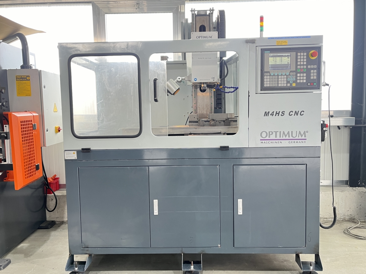 used Metal Processing Milling Machine - Vertical OPTIMUM M4HS CNC