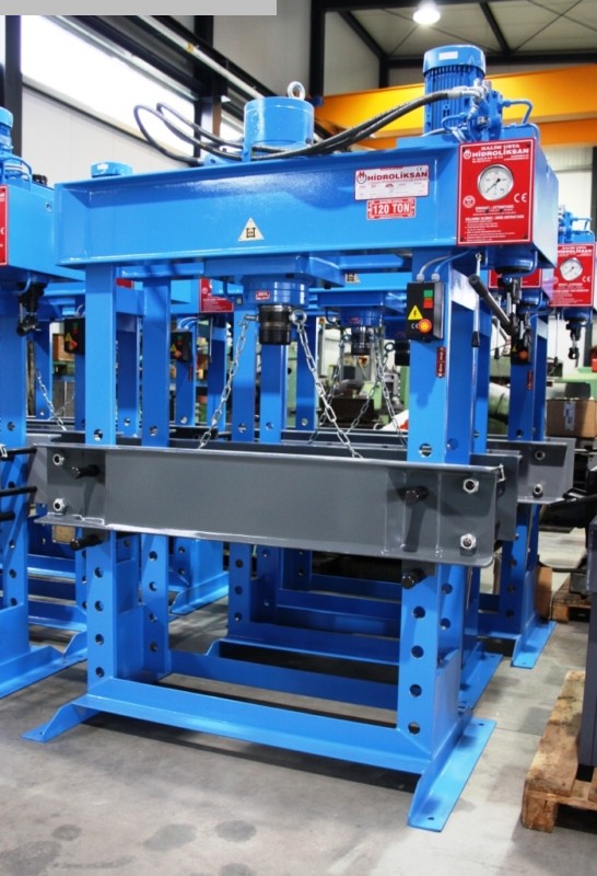 gebrauchte Metallbearbeitungsmaschinen Werkstattpressen - hydraulisch HIDROLIKSAN HD 200