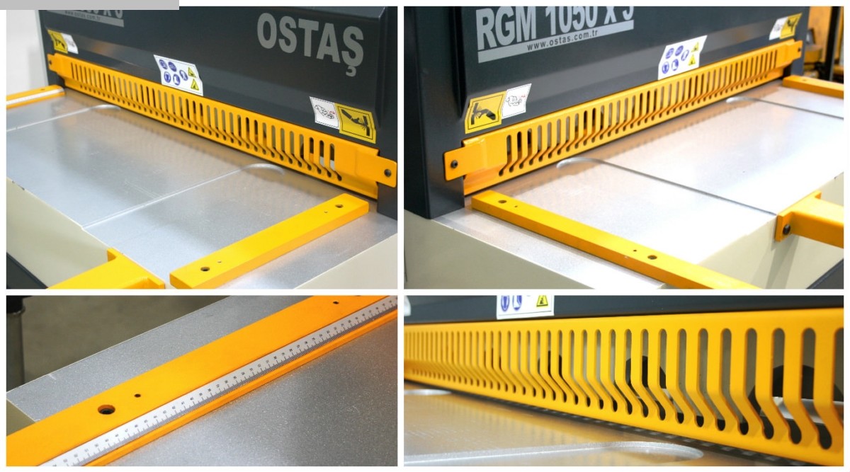 Usato Plate Shear - Mechanical OSTAS RGM 1550 x 3