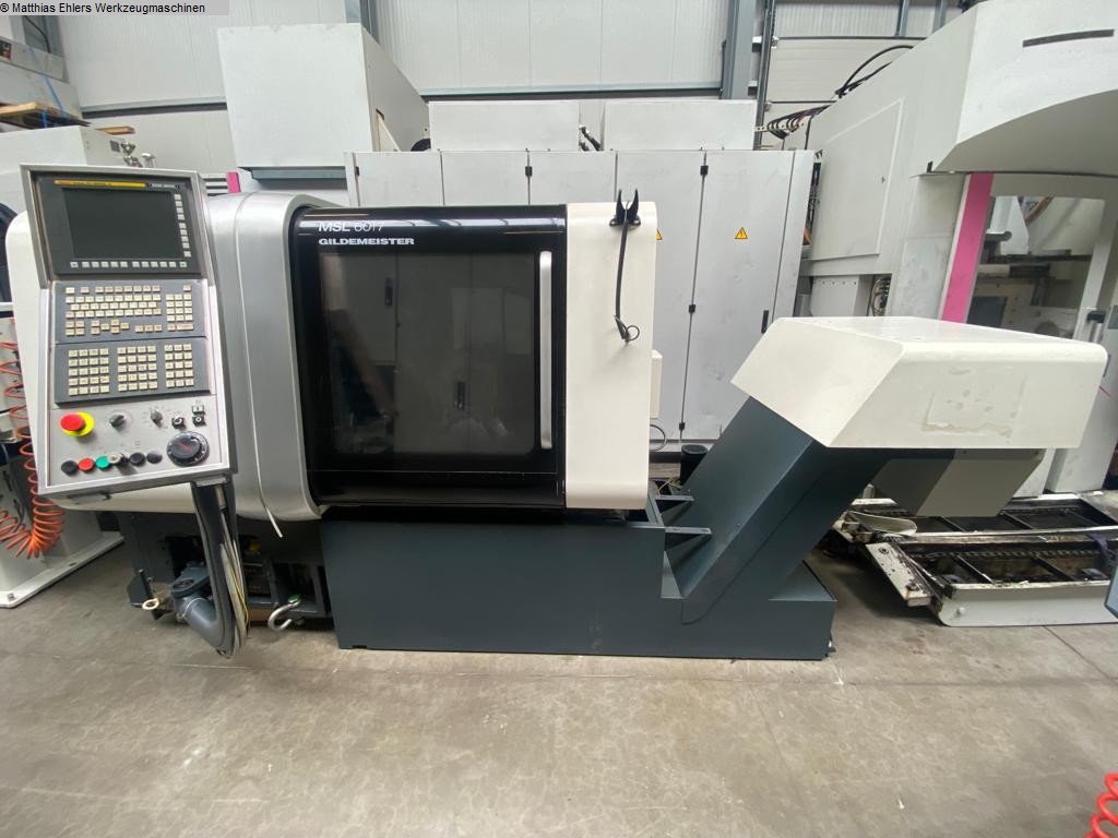 used Machines available immediately CNC Lathe DMG GILDEMEISTER MSL 60/7