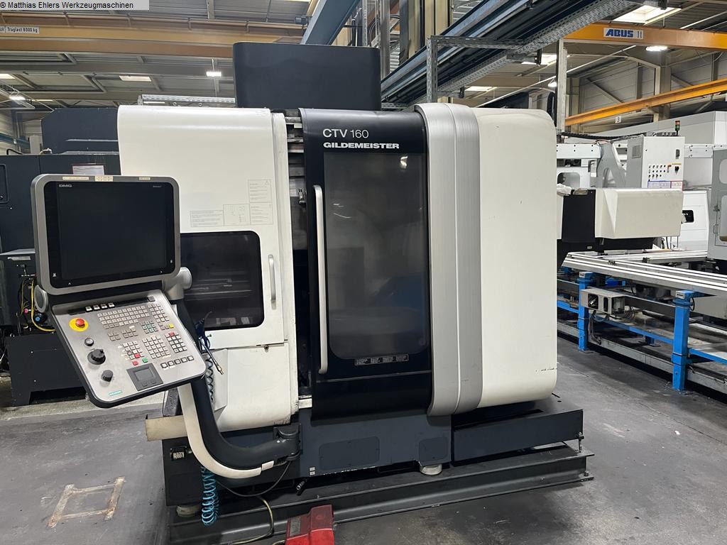 used Machines available immediately Vertical Turning Machine DMG GILDEMEISTER CTV 160