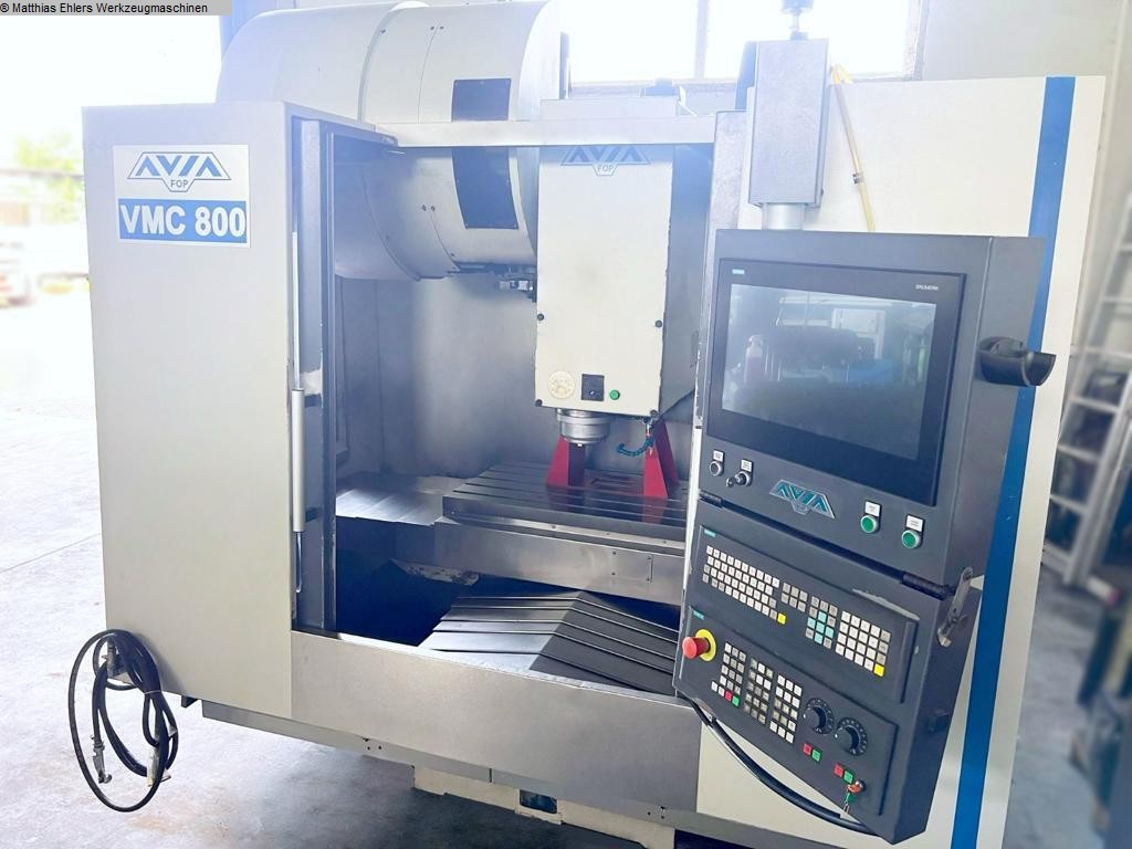 used Machines available immediately milling machining centers - vertical AVIA VMC 800
