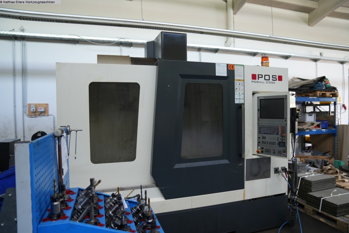 used Machines available immediately milling machining centers - vertical POSMILL C 1050
