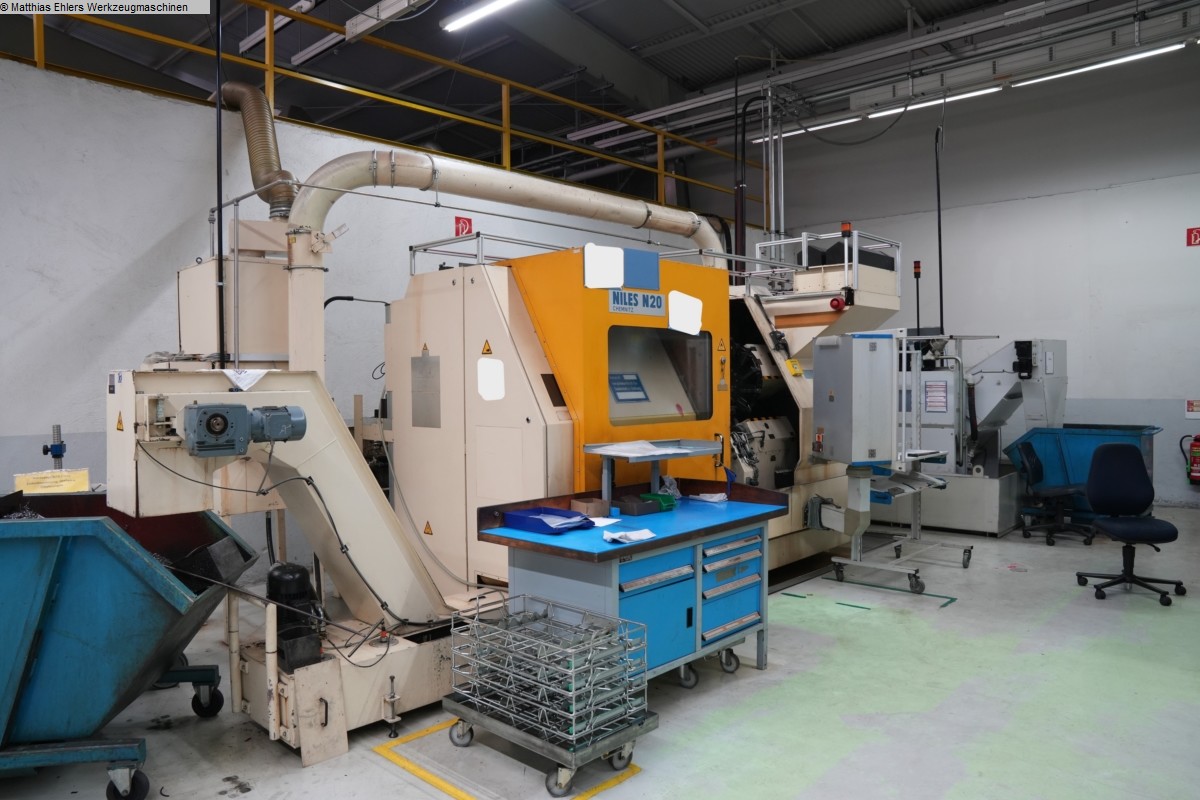 gebrauchte Maschinen sofort verfügbar CNC Drehmaschine NILES-SIMMONS N20/1000