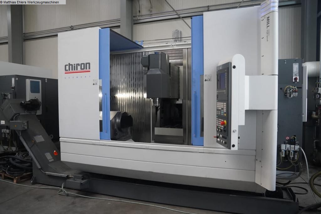 gebrauchte Maschinen sofort verfügbar Vertikales Bearbeitungszentrum CHIRON MILL 1250