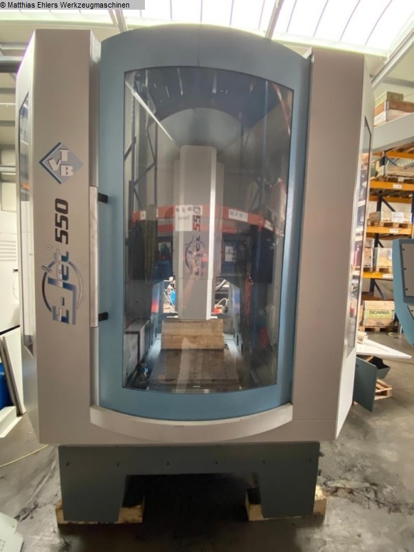used Metal Processing Universal Milling Machine TVB HSC E-JET 550