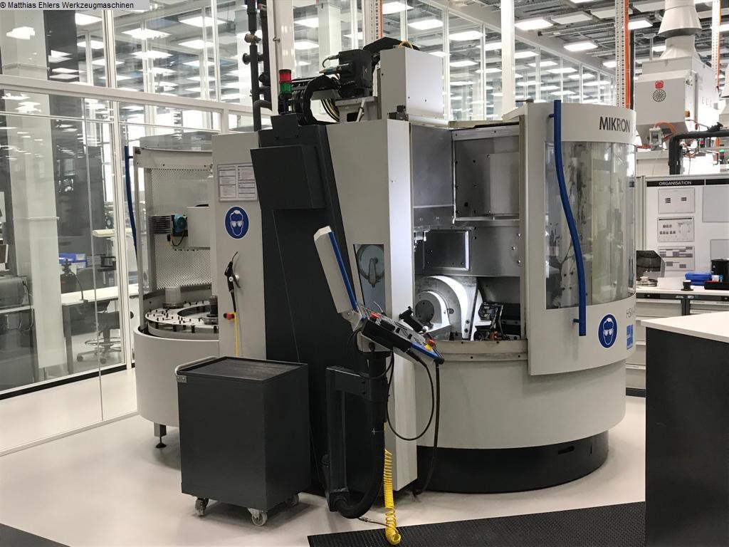 gebrauchte Metallbearbeitungsmaschinen Bearbeitungszentrum - Universal MIKRON HSM 400 U