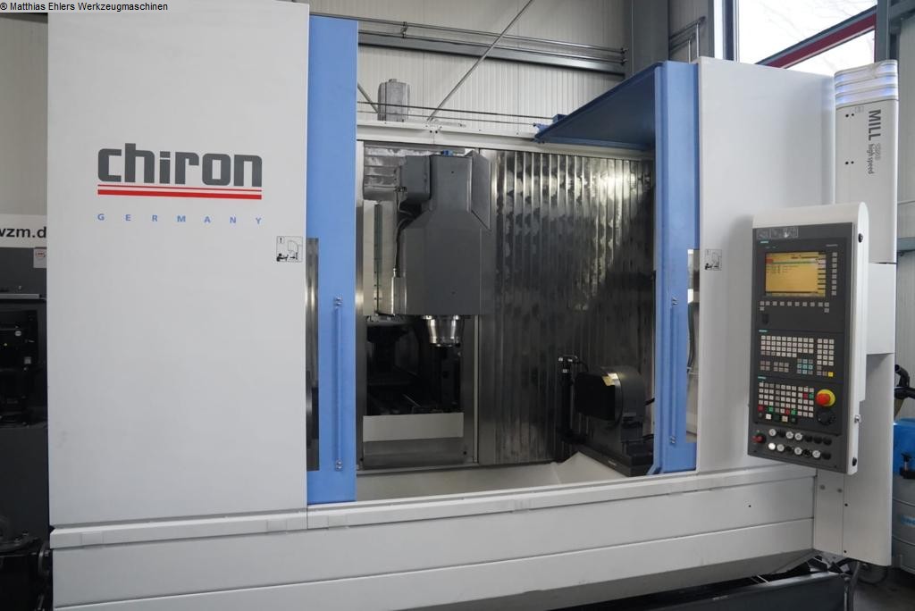 machine d'usinage verticale d'occasion CHIRON MILL 1250