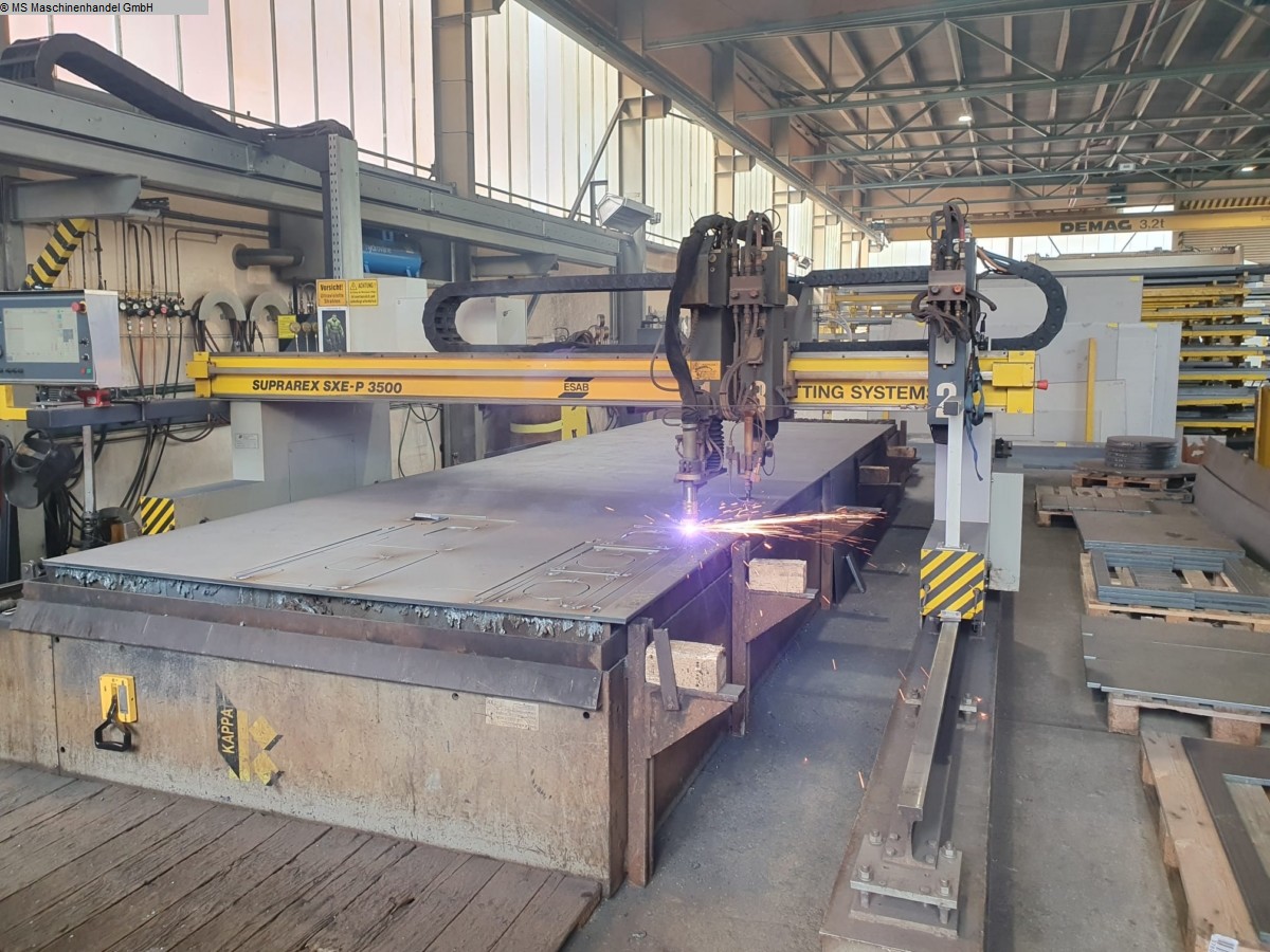 used Machines available immediately Flame-Cutting Machine ESAB Suprarex SXE-P-3500