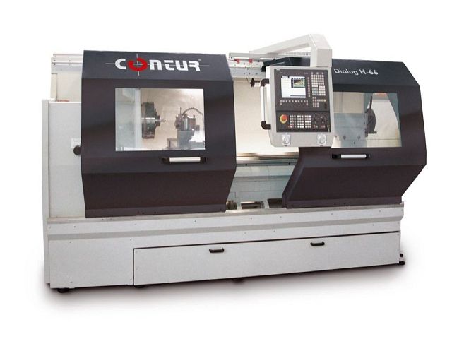 used Machines available immediately Lathe -  cycle-controlled CONTUR DIALOG H-66