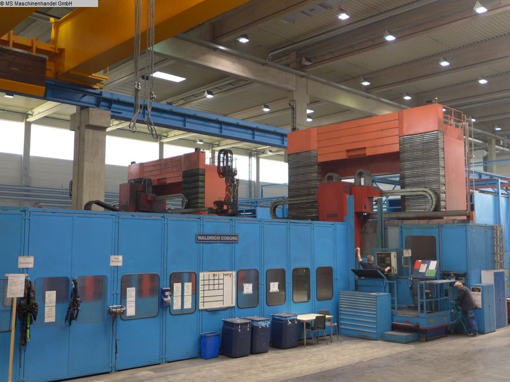 used Machines available immediately Planer-Type Milling M/C - Double Column WALDRICH-COBURG POWERTEC 4000 AP