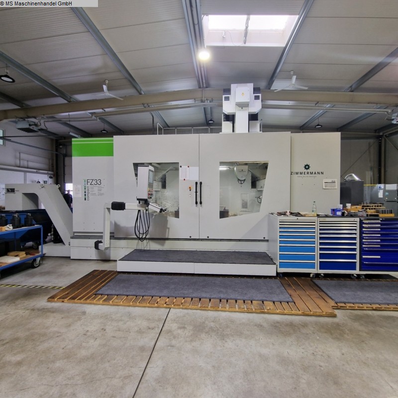 used Machines available immediately Planer-Type Milling M/C - Double Column ZIMMERMANN FZ33c