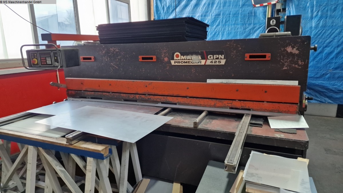 used Metal Processing Plate Shear - Mechanical AMADA GPN 425