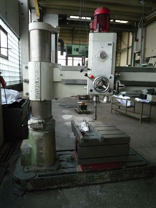 used Metal Processing Radial Drilling Machine LODIFLEX CASER 