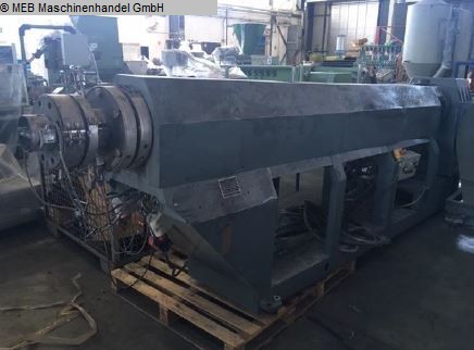 gebrauchte Gummiverarbeitungsmaschinen Extruder Kunststoff Sikoplast HKS 180-120, Granulieranlage