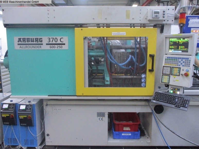 gebrauchte Gummiverarbeitungsmaschinen Spitzgussmaschinen (Kunststoff) ARBURG ALLROUNDER 370C 600-250