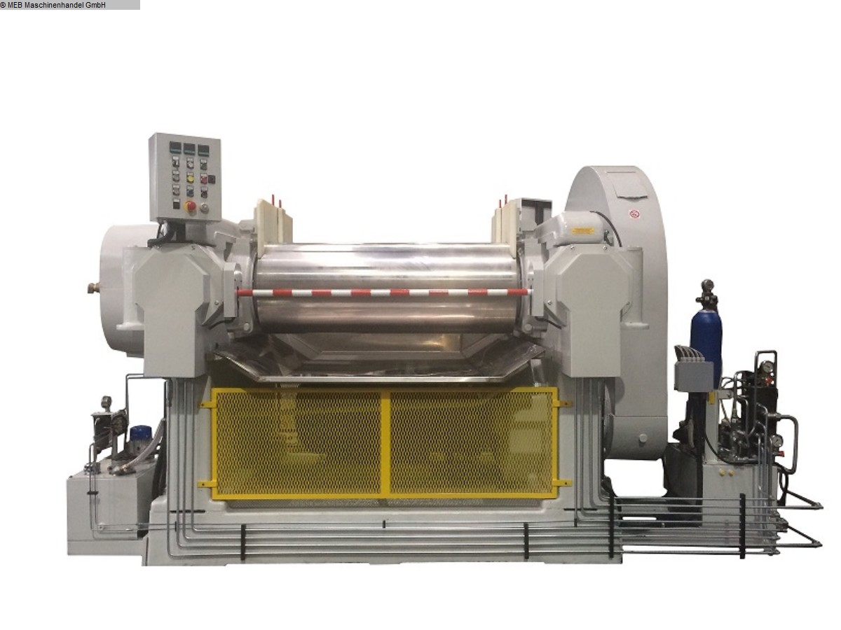 gebrauchte Gummiverarbeitungsmaschinen Walzwerk ITAL Monoblock 550x1500