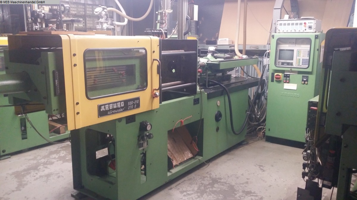 used Injection Moulding Injection-moulding machines (plastic) ARBURG Allrounder 270 D 500-210