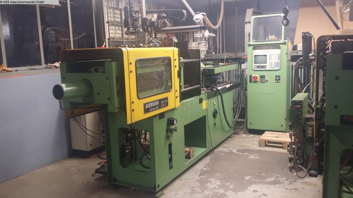 used Machines available immediately Injection-moulding machines (plastic) ARBURG Allrounder 270 A 500-210