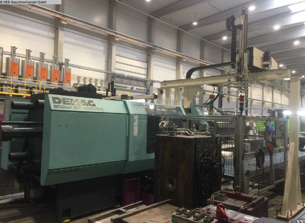 used Machines available immediately Injection-moulding machines (plastic) DEMAG ergotech 650-5200-610