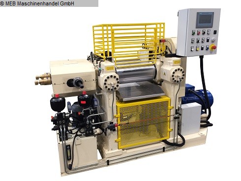 used Machines available immediately Mixing mill ITALMEC Laborwalzwerk 150x300