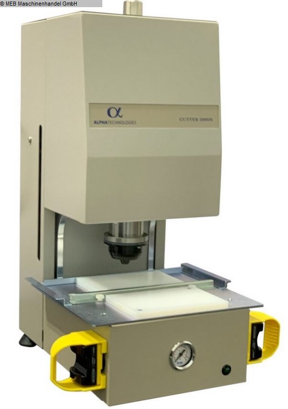 used Machines available immediately Rheometer ALPHA TECHNOLOGIES Sample Cutter