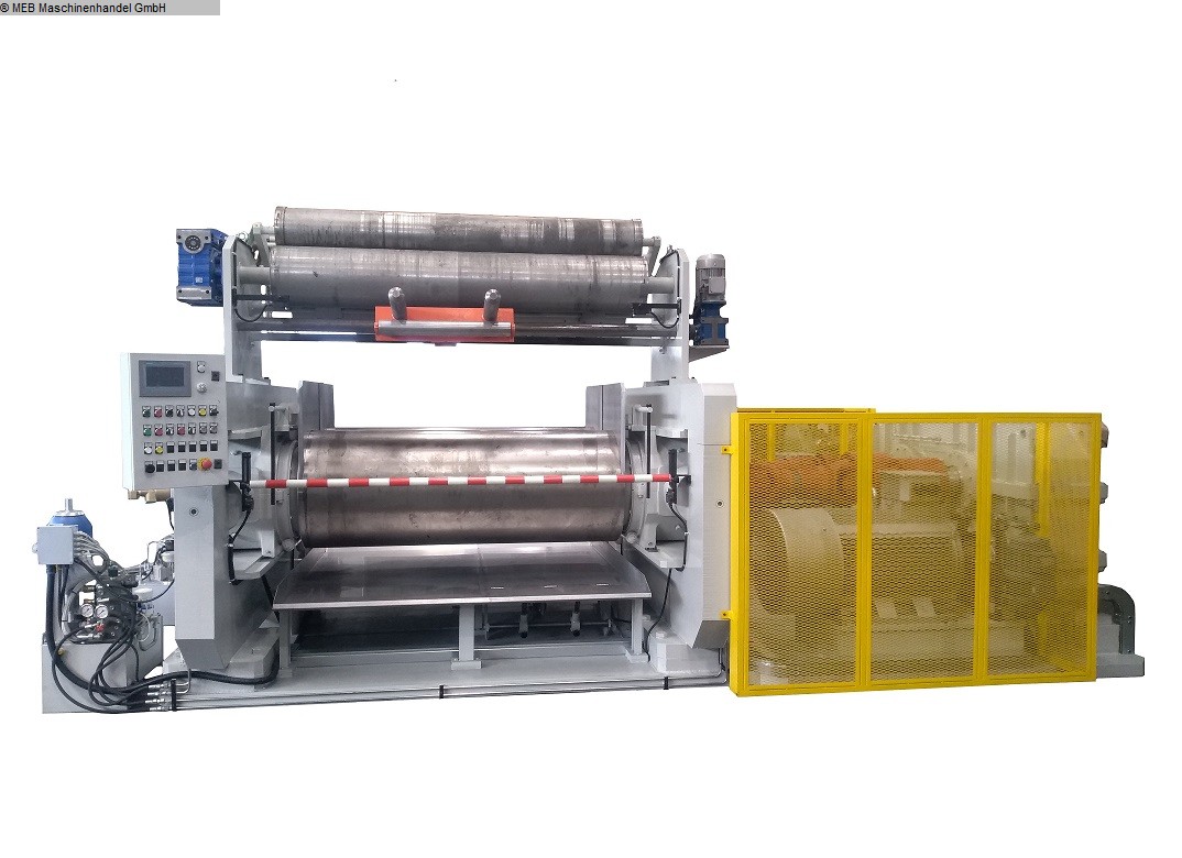 gebrauchte Mischen Walzwerk RODOLFO COMERIO 700 x 2200 gebrauchte Mischen Walzwerk RODOLFO COMERIO 700 x 2200