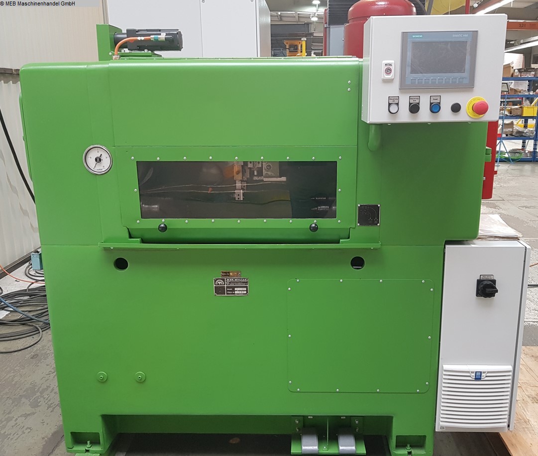 used Rubber processing Cutting machines MAX MÜLLER Umbau Steuerung SR 200