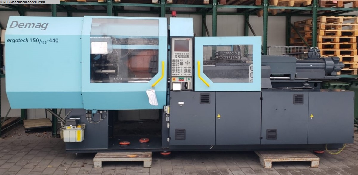 used Rubber processing Injection-moulding machines (plastic) DEMAG ergotech 150/475-440