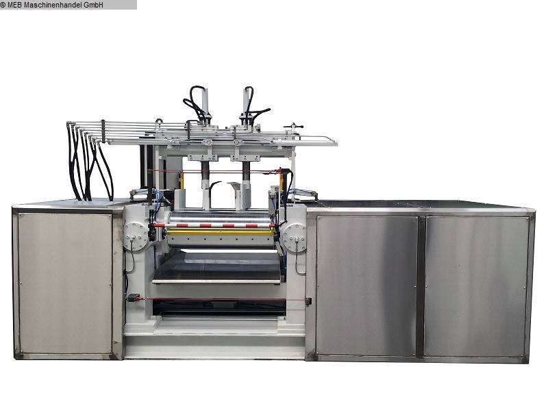 used Rubber processing Mixing mill ITAL 400 x 1100 Duplocom/pluridrive