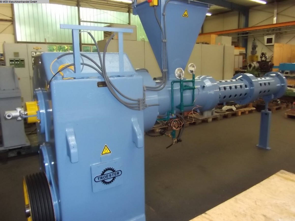 used Rubber processing Rubber Extruder TROESTER QSM 150k-16D-m.Spw.