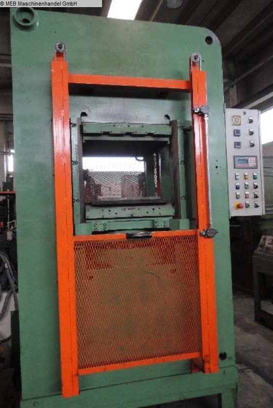 used Rubber processing Vulcanizing press Mapelli 600 x 630 mm