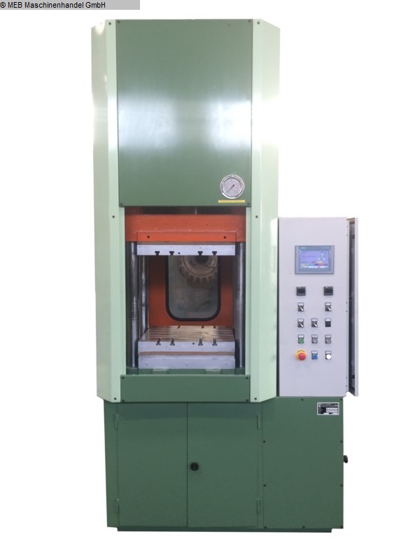 used Rubber processing Vulcanizing press TERENZIO 500 x 500 mm