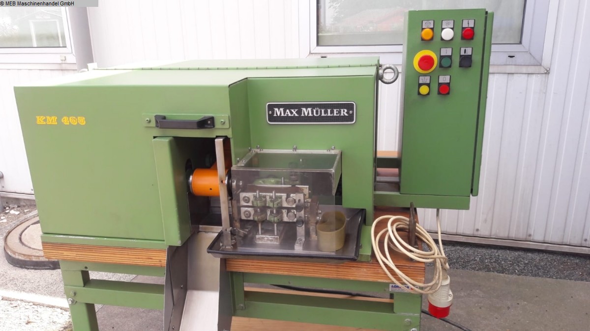 used Cutting machines MAX MÜLLER KM 465
