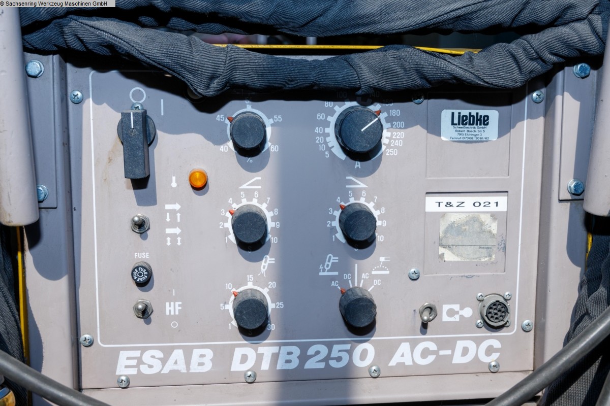 б/у WIG-Welder ESAB DTB 250 AC-DC