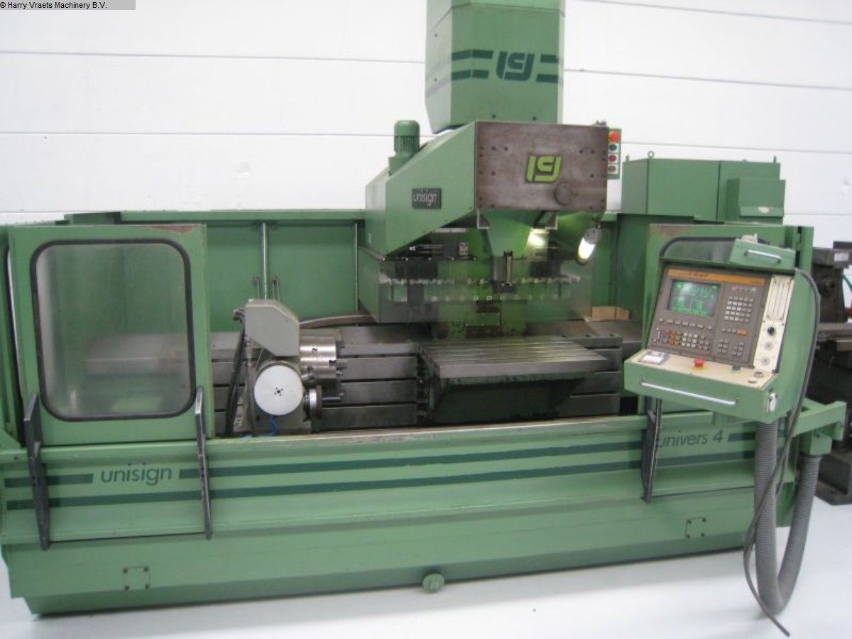 used Milling machines milling machining centers - vertical UNISIGN UNIVERS 4