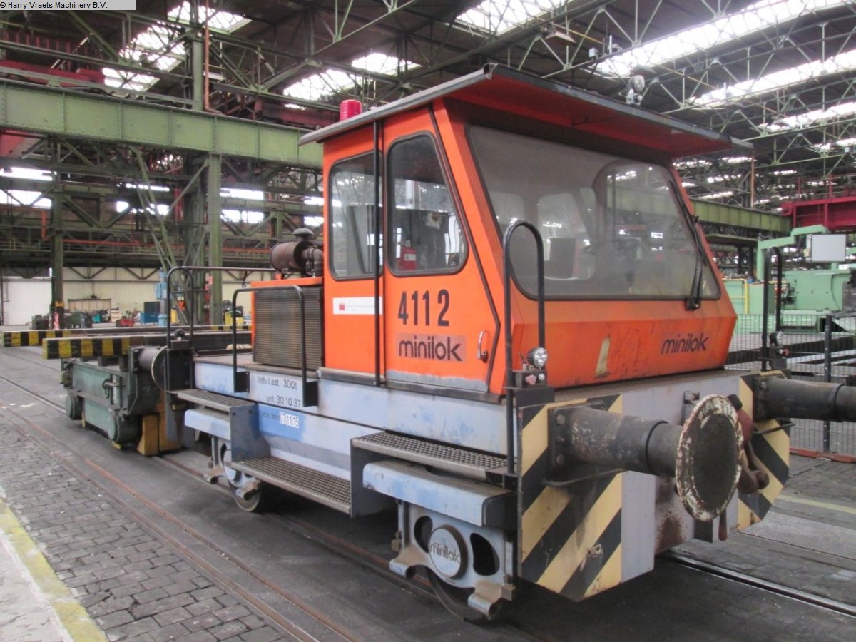 gebrauchte Transportfahrzeuge Lokomotive - Diesel Minilok DH 60 gebrauchte Transportfahrzeuge Lokomotive - Diesel Minilok DH 60