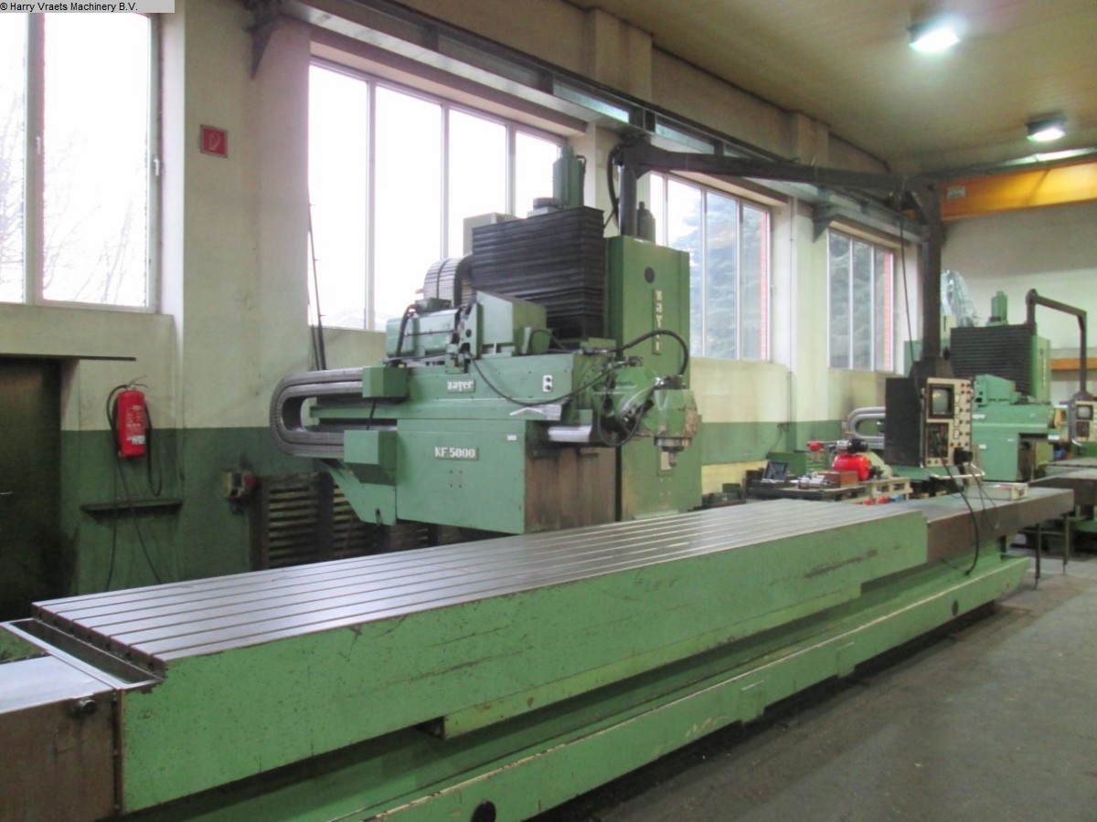 used Machines available immediately Bed Type Milling Machine - Universal ZAYER KF5000CNC