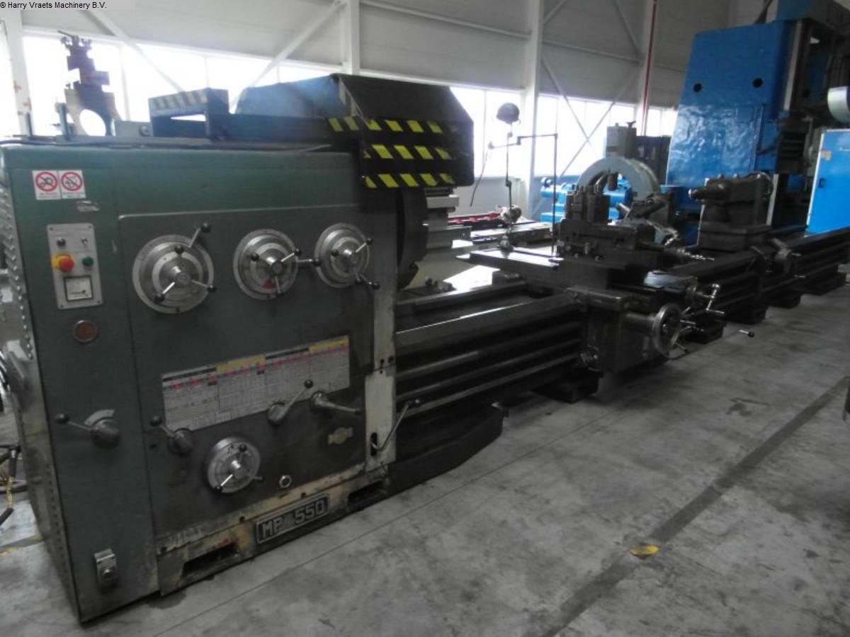 used Machines available immediately Center Lathe PASQUINO MP550