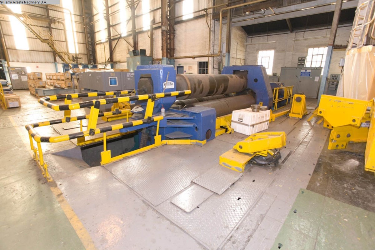 used Machines available immediately Plate Bending Machine - 3 Rolls BRONX 