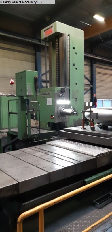 used Machines available immediately Table Type Boring and Milling Machine TOS-VARNSDORF WHN 13.8C