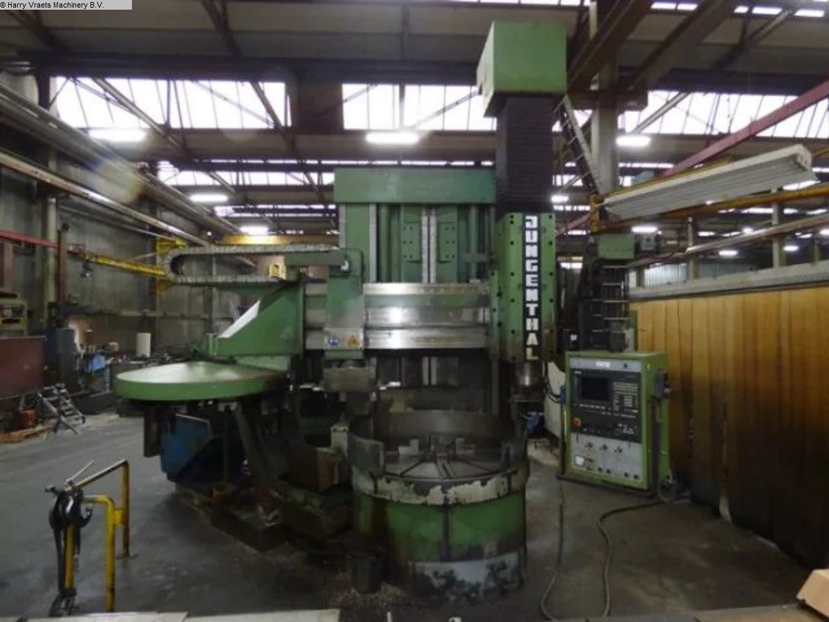 used Machines available immediately Vertical Turret Lathe - Single Column JUNGENTHAL JU14