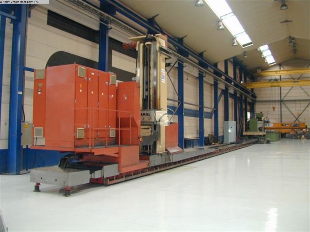gebrauchte Metallbearbeitungsmaschinen Fahrständerfräsmaschine BUTLER-NEWALL LE  20.000