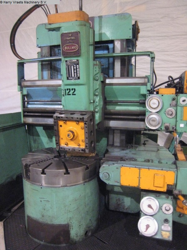 gebrauchte Metallbearbeitungsmaschinen Karusselldrehmaschine - Einständer BULLARD 36