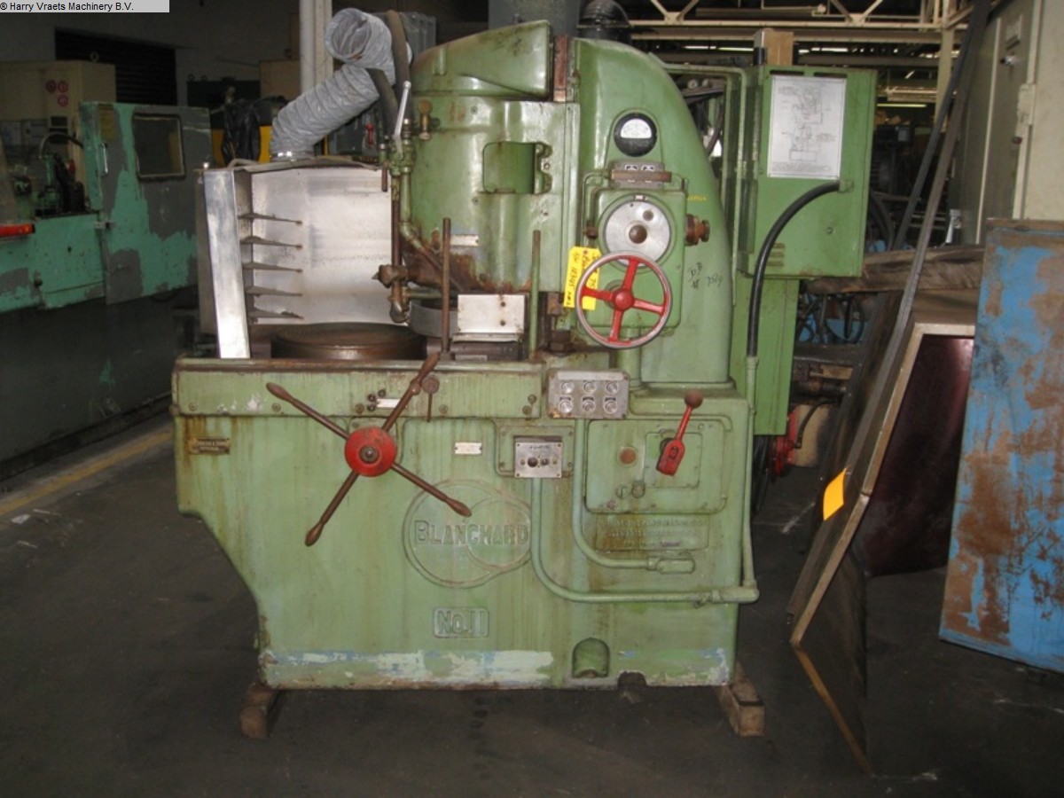 gebrauchte Metallbearbeitungsmaschinen Vertikal - Rundtischflachschleifmaschine BLANCHARD 11-16