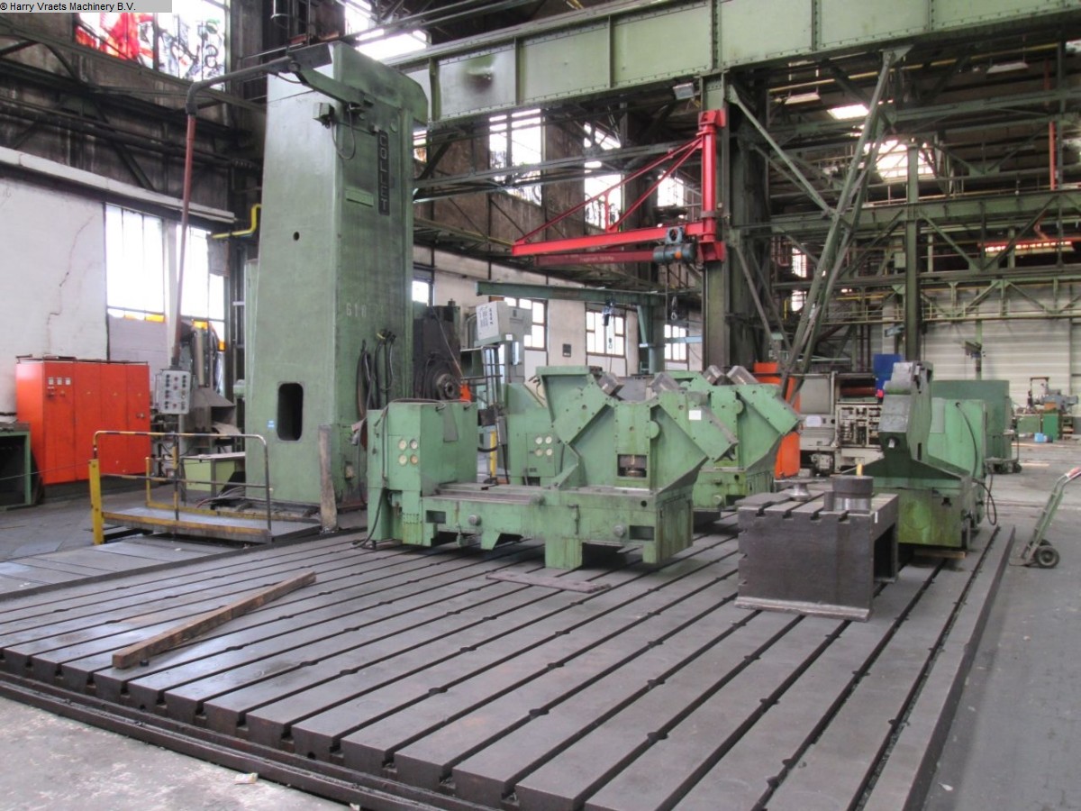 used Boring mills / Machining Centers / Drilling machines Floor Type Boring and Milling M/C - Hor. COLLET BFP 130