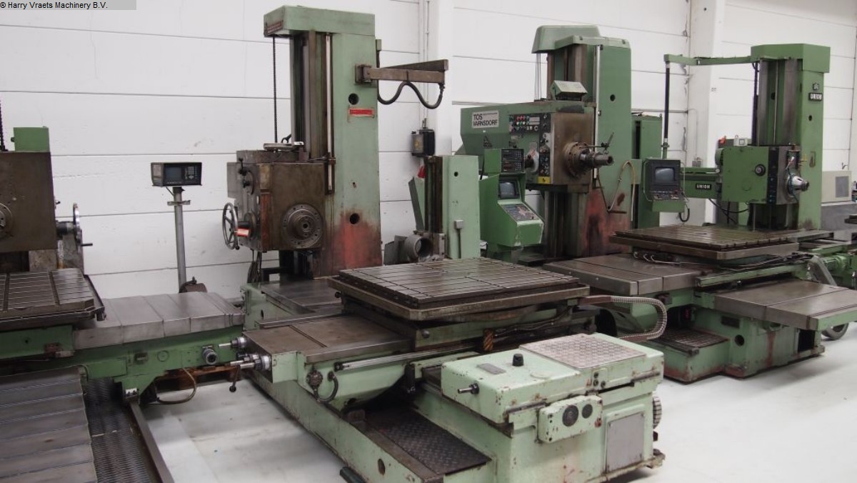 used  Table Type Boring and Milling Machine TOS W9A