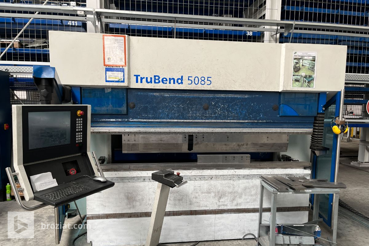 gebrauchte Maschinen sofort verfügbar Abkantpresse - hydraulisch TRUMPF TruBend 5085s (B03)