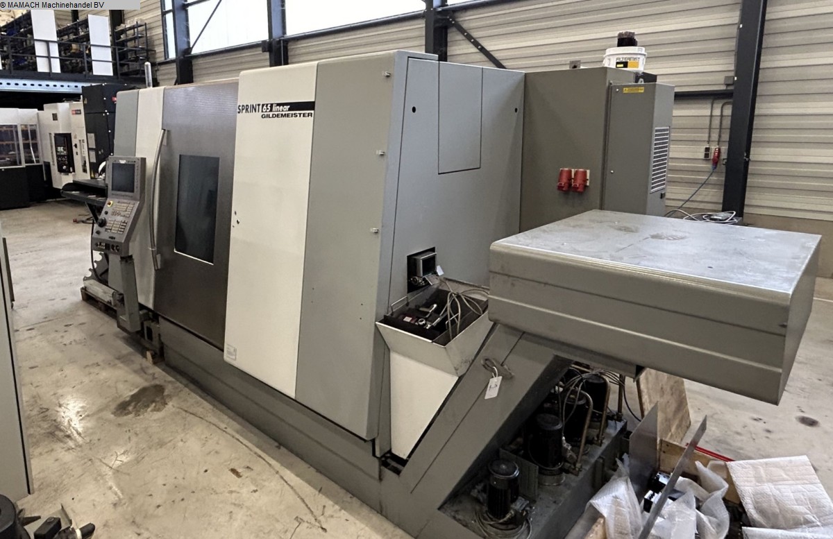 used Lathes CNC Lathe GILDEMEISTER Sprint 65 Linear